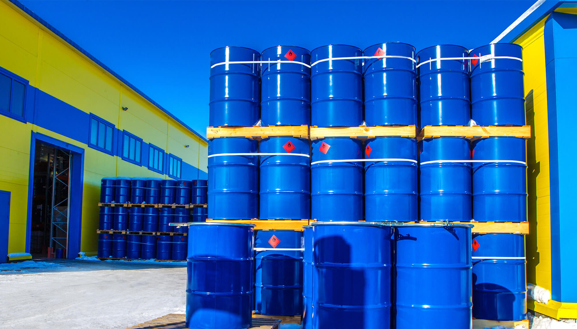ECM blue bins