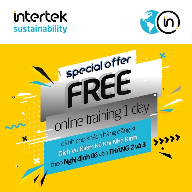 Banner showing special offer free online training 1 day
