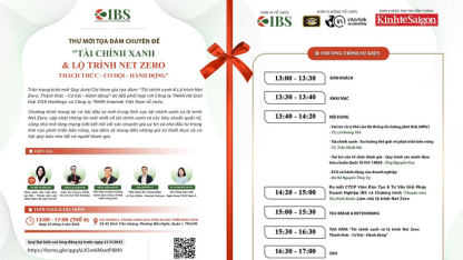 Thumbnail of an invitation to a green finance talk show 